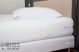 Housse de matelas ou sommier 110 à 120 cms