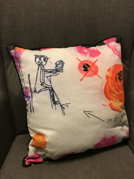 Kissen "Midnight poet"