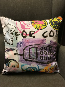 Kissen "Der Mond kommt um 11/Motiv 4"