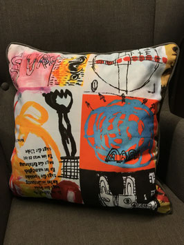 Kissen "Der Mond kommt um 11/Motiv 2"