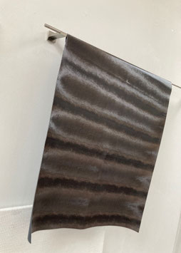 1 Stück 75cm x 150cm Kunstleder braun Jab