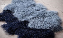 Tibetfell 2 verschiedene Blau