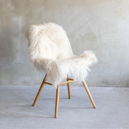 Tibet Lammfell off-white