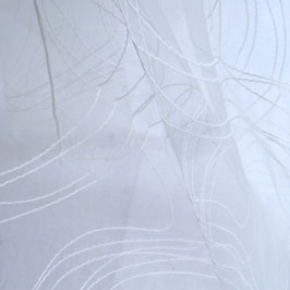 NAOKI* weisser,transparenter mit Stickerei* 3 M: hoch von JAB 9-7753-090