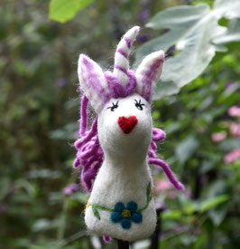 Filzeierwärmer groß Einhorn