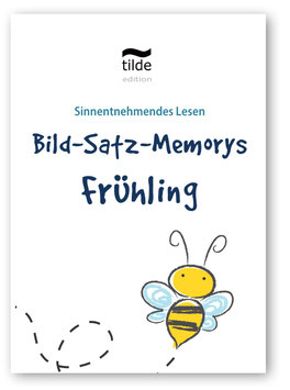 Leseverständnis trainieren mit Bild-Satz-Memorys: Frühling