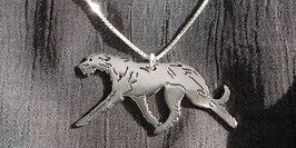 Necklace 'Irish Wolfhound in motion'