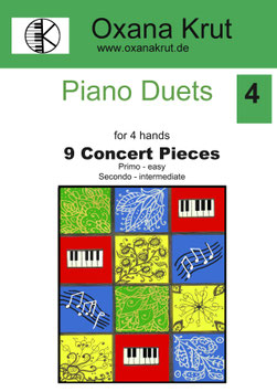 9 Concert Pieces for 4 hands