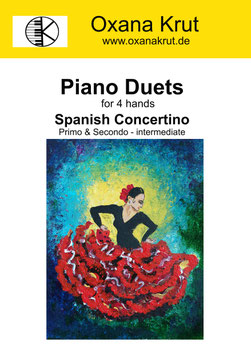 Spanish Concertino for 4 hands