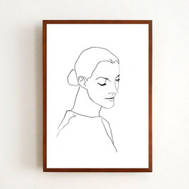 Art Print ROMY von Sonja Rohleder