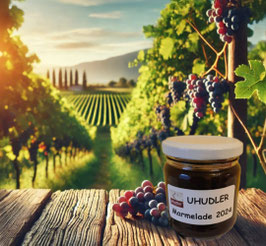 Uhudler Marmelade rot, ca. 200 ml