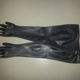 Butyl Glovebox-Handschuhe Größe 9 3/4 /pro Paar