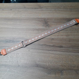 Schouderband - strap / fantasie oranje