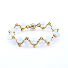 Die Kraft der Mitte (Milz), Edelsteinarmband aus der ZARYA Collection