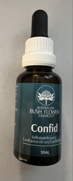 Confid / Selbstvertrauen, Tropfen, Australische Buschblüten Essenzen, 30 ml