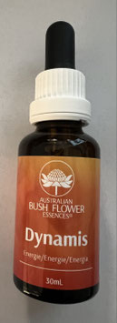 Dynamis / Energie, Tropfen, Australische Buschblüten Essenzen, 30 ml