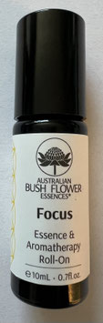 Focus Buschblüten & Aromatherapie Roll On, 10 ml