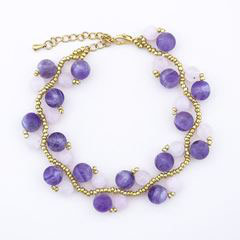 Kosmische Weisheit - Kronenchakra, Armband aus der Zarya Collection