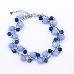 Stimme der Wahrheit - Halschakra Armband aus der Zarya Collection