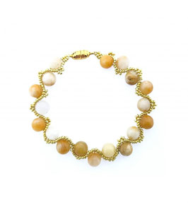 Freude des Lebens - Kreislauf, Edelsteinarmband aus der ZARYA Collection