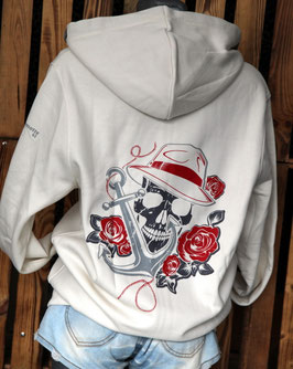 Hoodie Roses Off White