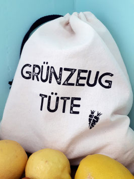 Grünzeugtüte / Veggiebag / Obstbeutel / wiederverwendbares Einkaufsnetz / Einkaufsbeutel