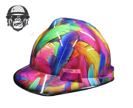 Rainbow Feathers MSA Cap
