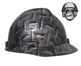 CHECKERPLATE MSA CAP - MADE TO ORDER