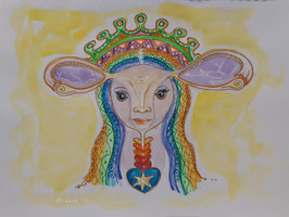 08 Gebärmutter Göttin Hathor