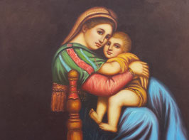 T00959 - Madonna della seggiola, Raffaello Sanzio