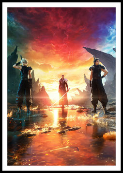 Final Fantasy VII Rebirth, Poster con cornice