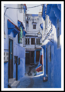 Blue Street, Poster con cornice