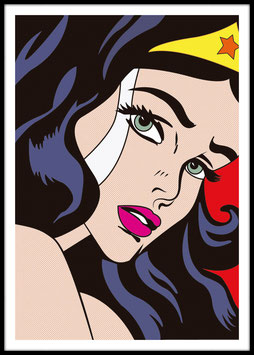 Wonder Woman, Poster con cornice