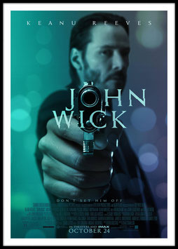 John Wick, Poster con cornice
