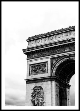 Arco di trionfo - Parigi, Poster con cornice