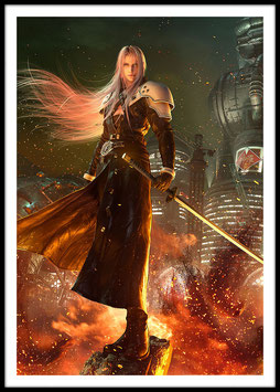 Sephiroth, Poster con cornice