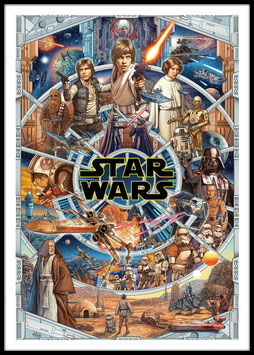 Star Wars, Poster con cornice