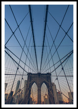Brooklyn Skies, Poster con cornice