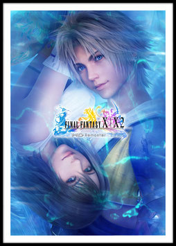 Final Fantasy X/X-2 HD Remaster, Poster con cornice