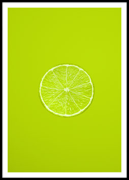 Lime, Poster con cornice