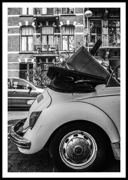 Beetle Cabrio, Poster con cornice