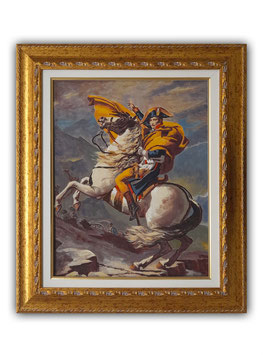 Q01054 - Bonaparte valica il Gran San Bernardo, Jacques-Louis David
