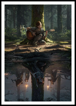 The last of us: Part 2, Poster con cornice