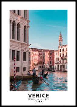Venice, Poster con cornice