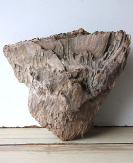 Treibholz Schwemmholz Driftwood  1 knorrige Skulptur  Terrarium Garten Dekoration 20 cm  (SA874)
