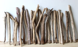 Treibholz Schwemmholz Driftwood  27 Äste   Dekoration Garderobe  Garten Terrarium 34-46 cm **E33**  (Ä1642)