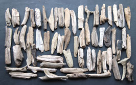 Treibholz Schwemmholz Driftwood 60 größere  Minis Garten Dekoration Terrarium 10 cm - 15 cm (M403)