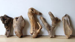 Treibholz Schwemmholz Driftwood 5 Hölzer Dekoration Garten Terrarium  18 cm - 25 cm **105** (TR1130)