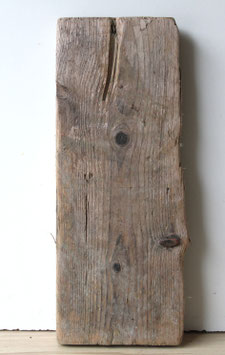 Treibholz Schwemmholz Driftwood 1 dickes Brett Dekoration Regal Garderobe 48  cm (B659)