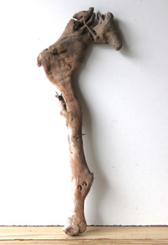 Treibholz Schwemmholz Driftwood  1  knorrige  Wurzel  Dekoration Garten Terrarium  67 cm  lang (W696)